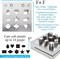 The Beadsmith Steel Disc Cutter Set Includes 4 Punches & Die. Tool for Cutting Corners from: 1/4", 1/2" & 1" Curves & 3/16" x 3/4" Oval Slot Punch. Use Soft Metal Sheet up to 20-24 Gauge & Thinner